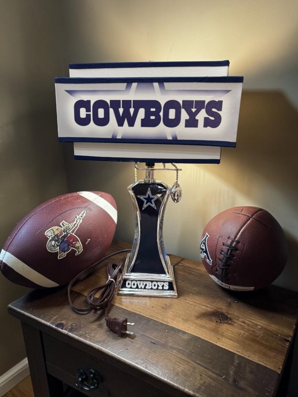 The Bradford Exchange DALLAS COWBOYS Victory Lamp Ltd Edition - No. A0286